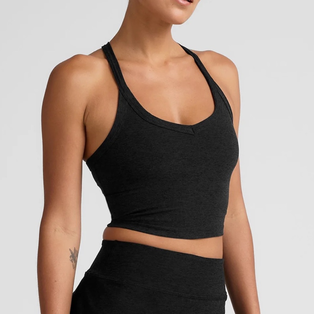 Spacedye On The Up Cropped Tank